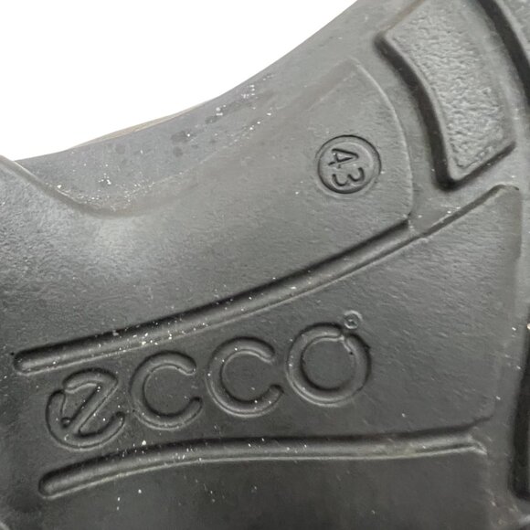 Ecco Men's Turn GTX Black Leather &‎ GorTex Tie Chukka Boots Size 13 - Picture 7 of 7